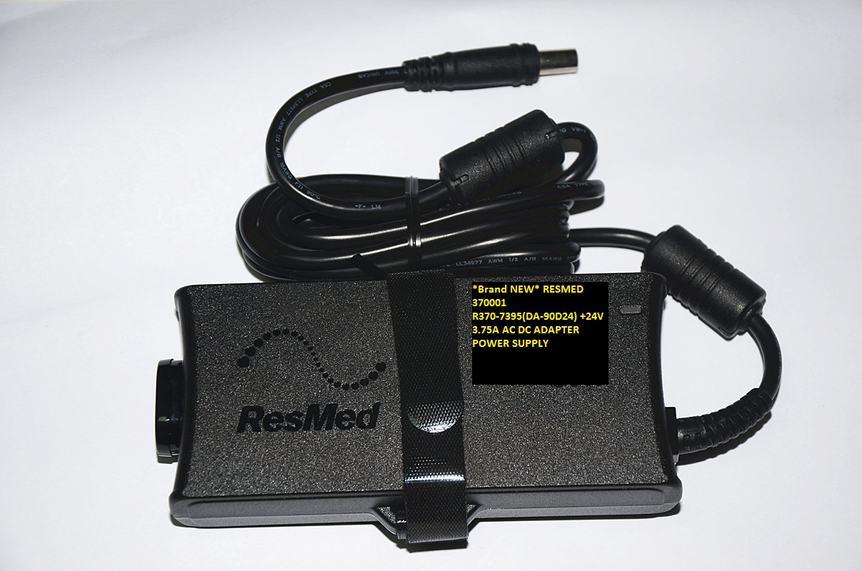 *Brand NEW*+24V 3.75A RESMED 370001 R370-7395(DA-90D24)AC DC ADAPTER POWER SUPPLY